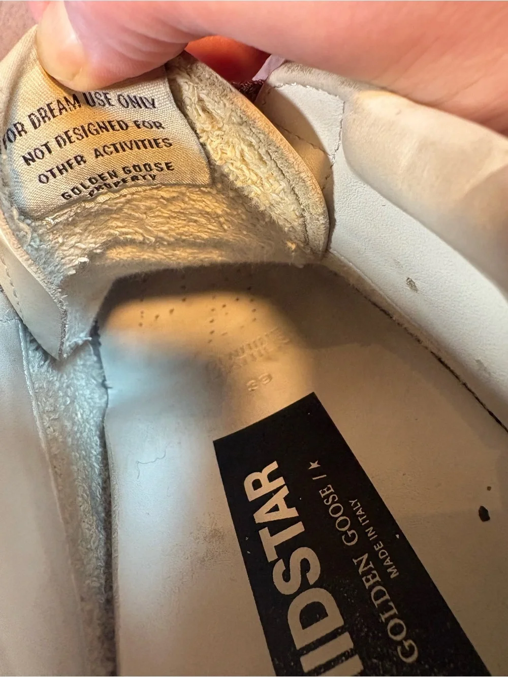 N/A authentic golden
